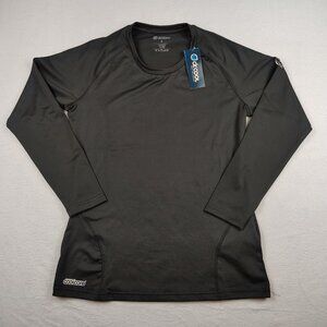 NEW Coolcore Dr Cool Performance Shirt Womens Small Black Long Sleeve